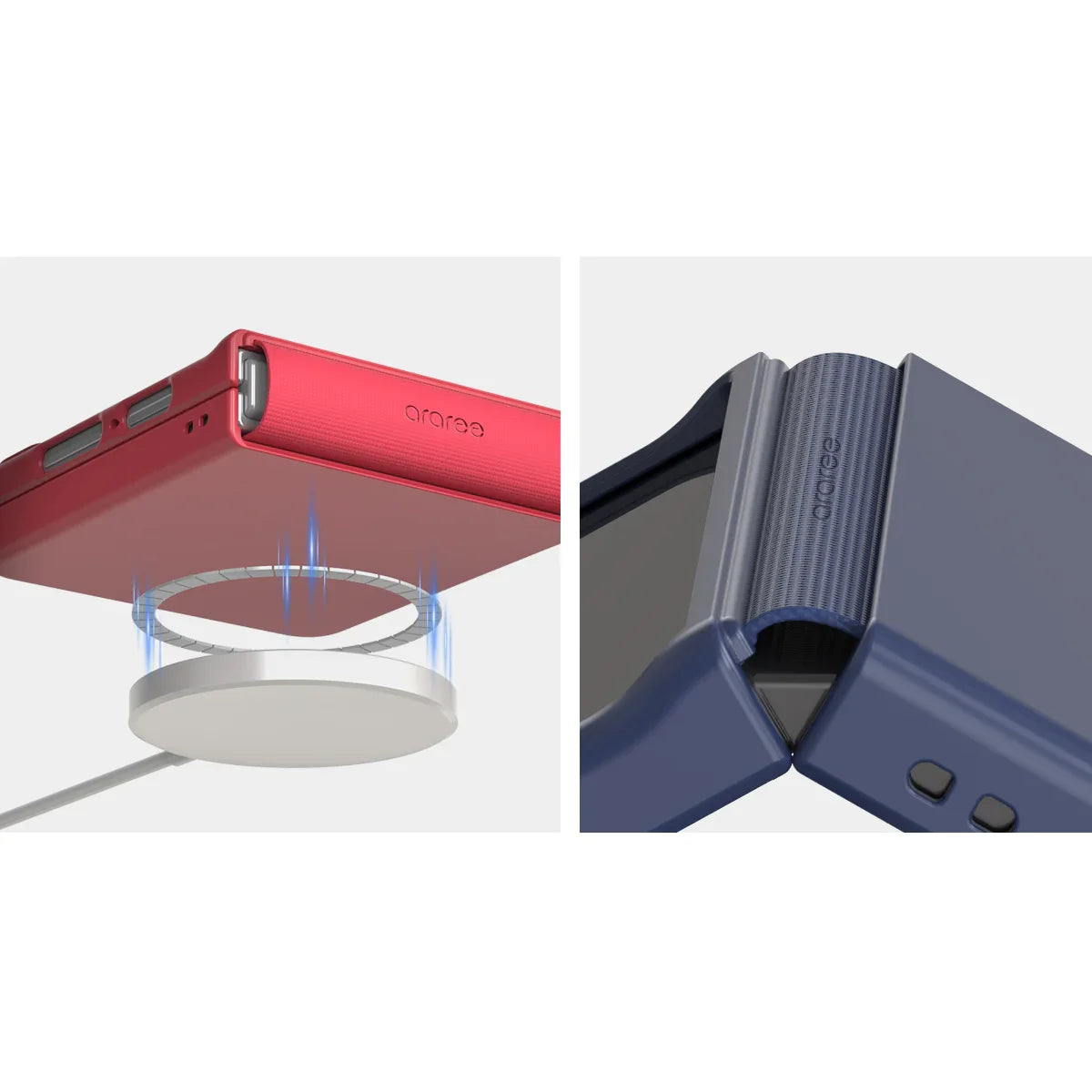 Samsung Z Flip7 Araree Aero Flex Magsafe Case - Pink Samsung Z Flip7 Araree Aero Flex Magsafe Case - Pink